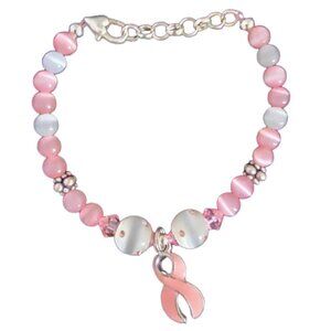Pink Ribbon Awareness Bracelet #34